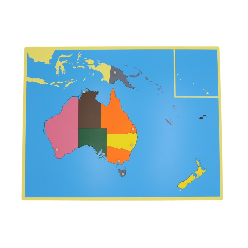 Mapa Kontrolna z Podpisami - AUSTRALIA