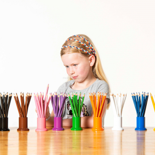 Kolorowe Wkładki Na Ołówki Nienhuis Montessori